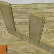 La pièce terminée .