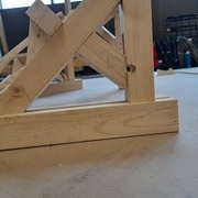 Dégauchissement de contrefiches