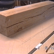 bloc intermédiaire de main courante sur l épure