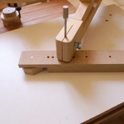 Essais de découpe des roues au pantographe pour défonceuse