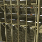 Dessin des équerres avec l'angl de 10°. Juste pour le fun car elles sont déjà réalisées !