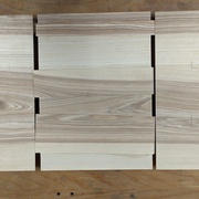 Le rattrapage avec incrustation de 3 plaquettes de 8mm d'épaisseur