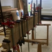 Collage de la partie basse (avant courbe) du limon