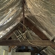 Entrait moisé sur les deux autres fermes