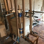 Collage de l'habillage