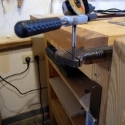 je perce chaque mord et taraude en 6mm