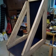 mise en place des deux couches penture sol noir