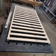 Sommier très classique.