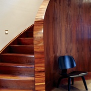 Escalier e des années 70  https://www.pinterest.fr