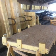 Table de montage des murs