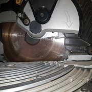 La descente de la lame est donc totale