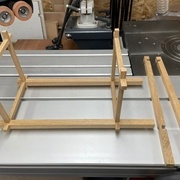 Assemblage des 2 couronnes sur les montants