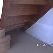 arrière des marches de départ à habiller