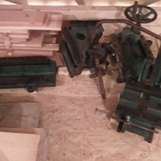 La mortaiseuse démontée