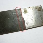 Transition acier allié/acier faiblement allié