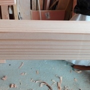 pour un tenon rond de 35mm, d'abord faire un carré de 35mm.