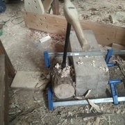 Pas évident le perçage ! Sportif !