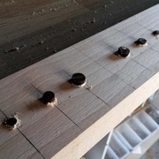 bouchons en hêtre chauffé bois de bout