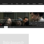 L histoire du bauhaus en serie tv a ne pas rater