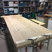 Serrage et calage en place des 2 plateaux avant fraisage...