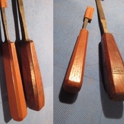 Les manches qui m'ont inspiré (à g. 8mm)