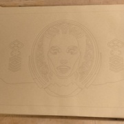 cale tendue / support d'assemblage