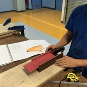 Vitrine à raquette de Badminton