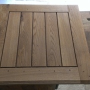 Table avec assemblage enfourchement (assemblage final)