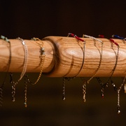 Bois tourné pour les bracelets (deux tailles)