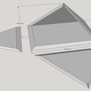 **C/** La pyramide désirée en un volume fini !