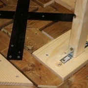 Détail de la fixation