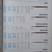 Limes d'atelier, Peugeot 1981