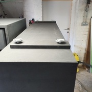 Ajout d'un renfort pour pouvoir mettre un insert fileté et y mettre des pieds réglables