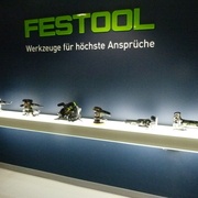 Quelques outils Festool au capot découpé en version "on voit dedans"