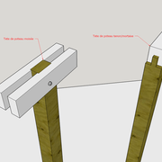 articulations des poteaux