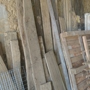 Mon stock de vieux plancher (ya de quoi faire !)