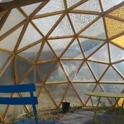 intérieur du dome 1/2 - hauteur 1,90m