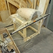 moule dans la poche sous vide