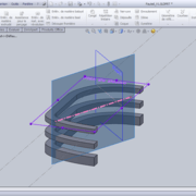 Création du plan support du montant arrière