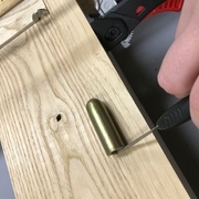 Repérage fait au couteau