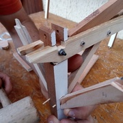 Chevillage à la tire en cours