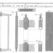 Scie à presse, Roubo planche 278