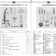 Catalogue Val d'Or, 1932, pièces de rechange, nomenclature (mais ce n'est pas la bonne page !)