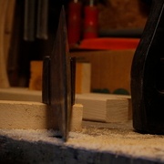 Ça n'est pas vraiment droit dans axe