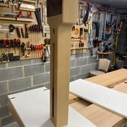 Renforcement du pieds de la presse, beaucoup plus rigide