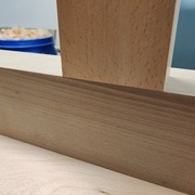 Zoom sur un assemblage en façade