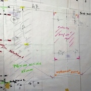 Platine et poteau correspondants