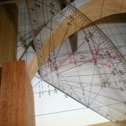 les parties droites sont à l'aplomb