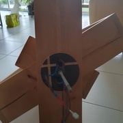 État des câbles après assemblage.