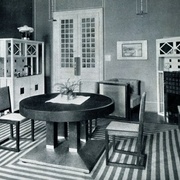 Josef Hoffmann, Intérieur sécession viennoise   Villa Spitzer      https://www.pinterest.fr